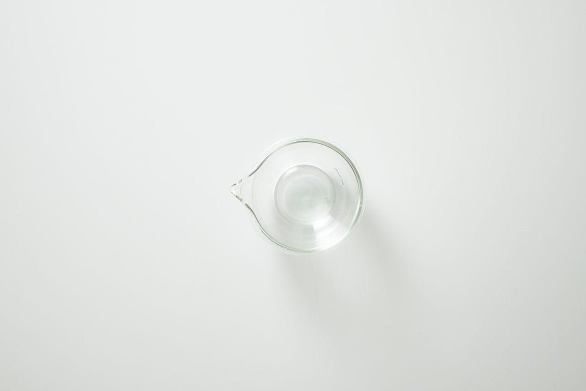 ORIGAMI Glass Katakuchi Matcha Bowl