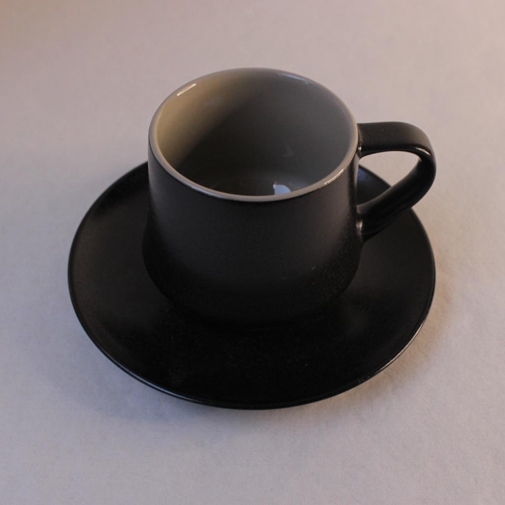 The ORIGAMI Flare Coffee Saucer + Flare Mug set