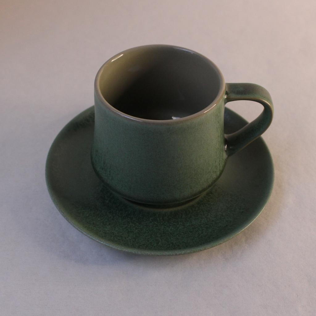 The ORIGAMI Flare Coffee Saucer + Flare Mug set