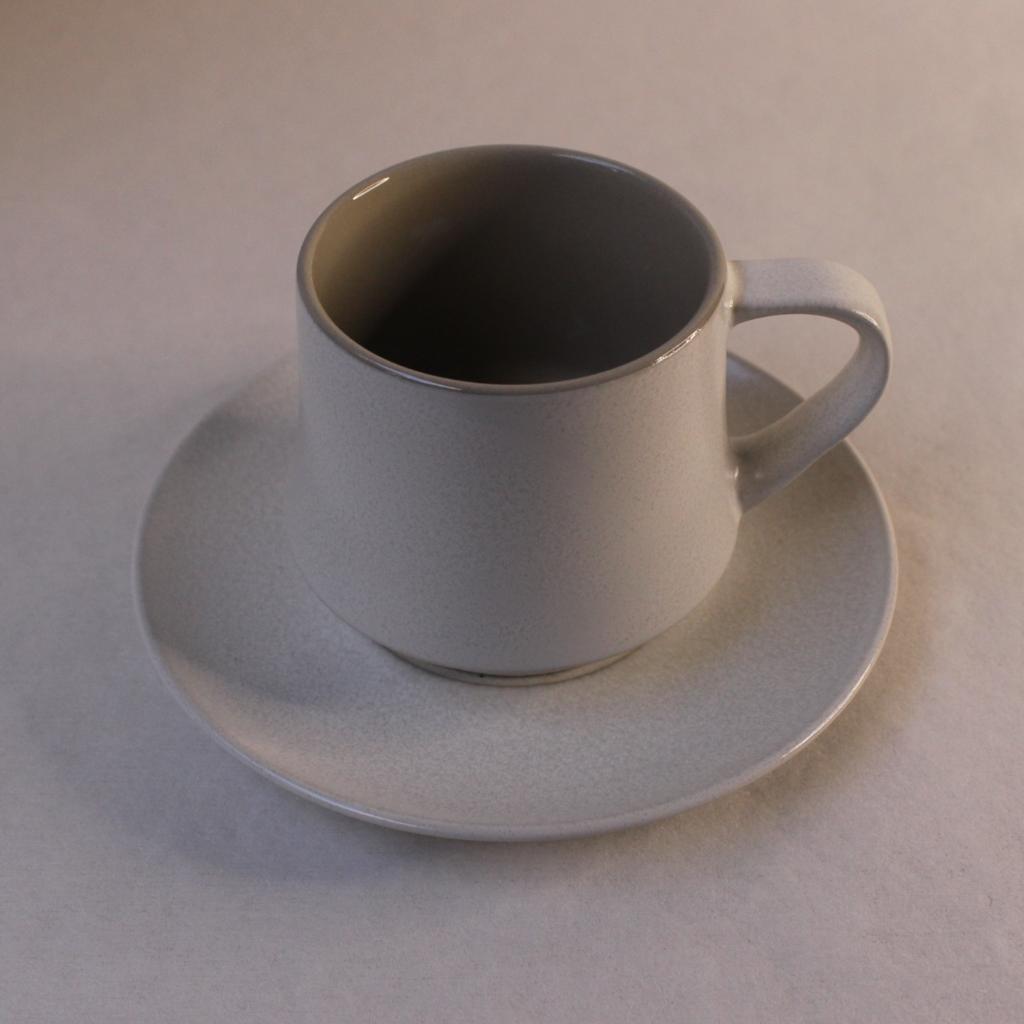 The ORIGAMI Flare Coffee Saucer + Flare Mug set