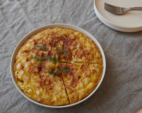 Tortilla de patata -Spanish Omelette-