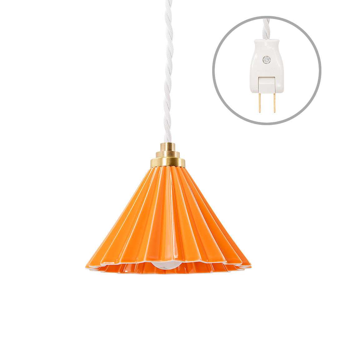 ORIGAMI Lamp Pendant White Cord