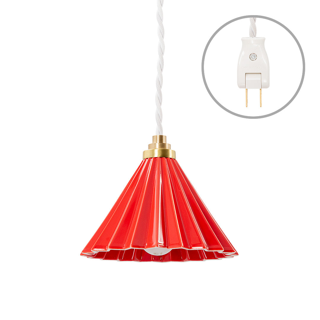 ORIGAMI Lamp Pendant White Cord