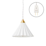 ORIGAMI Lamp Pendant White Cord