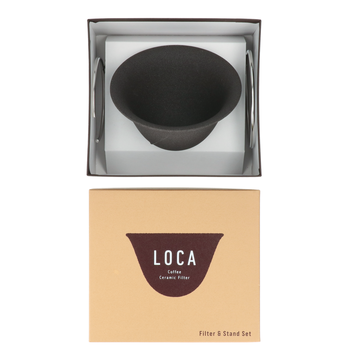 LOCA Paper-Filterless Ceramic Coffee Dripper