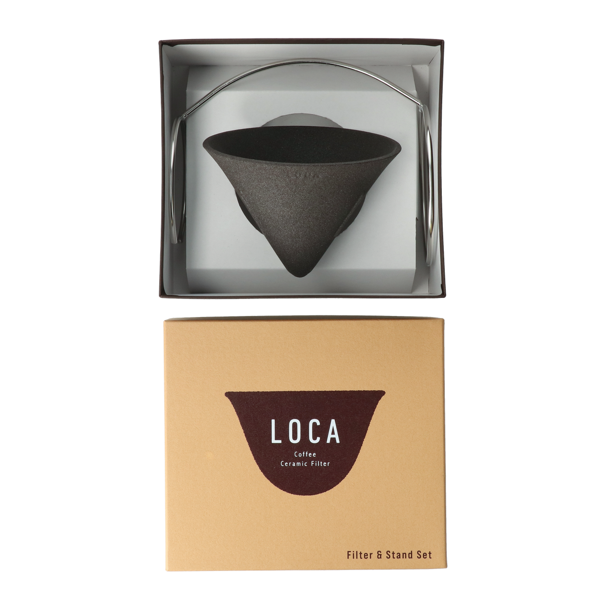 LOCA Paper-Filterless Ceramic Coffee Dripper