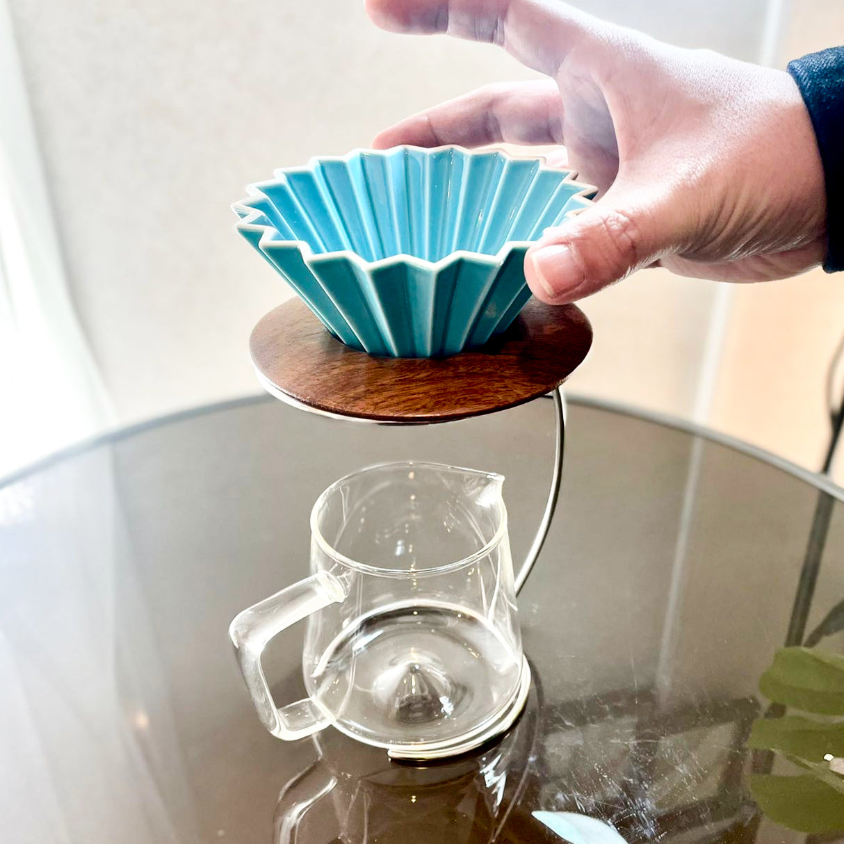 ORIGAMI Aroma Glass Coffee Server